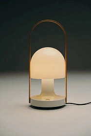 Портативный светильник FollowMe белый/дуб