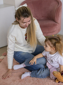 Хлопковый ковер Lillaland COLORFUL PINK 120*180