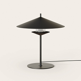 Настольная лампа Gehit черный металл