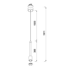 Подвесной светильник FUGAZ 8947