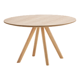 Столик Stiks высотой 38 см Ø60cm из дуба