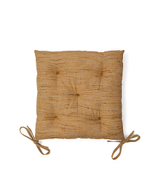 Подушка для стула Aren горчичного цвета 45 x 45 см