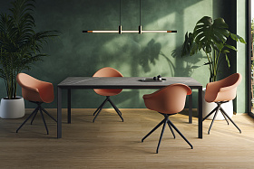 Стол обеденный Frame Aluminium прямоугольный