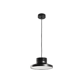 Подсесной светильник TAK PENDANT 20W черный PRISM. 3000K CRI90