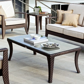 Стол журнальный Madison MOCCA накладное стекло