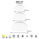 8693 Потолочный светильник MANTRA ZERO CCT