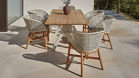 Обеденный стул Alaska WHITE WASH