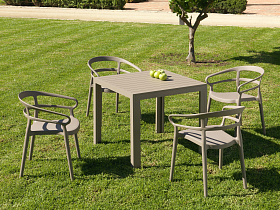 Уличный стул Adra серый