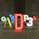Напольный светильник LETTER Y GRAPHIC