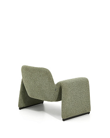 Кресло Melvia из зеленого шенилла