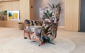 Кресло с реклайнером Simone