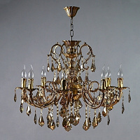 Люстра MANTRA Alicante Ambiente 8L 8888/8 AB Honey Leaf