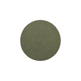 Ковер уличный Despas из синтетических волокон зеленый Ø150 см