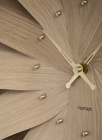 Часы Nomon Brisa орех / стрелки и циферблат из латуни