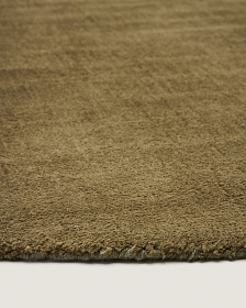 Empuries Круглый зеленый ковер Ø200 см