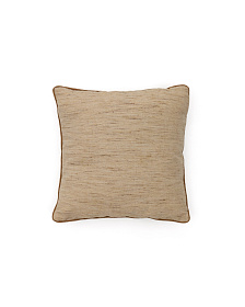 Чехол для подушки Aleos из меланжевой ткани с контрастной отделкой 45 х 45 см