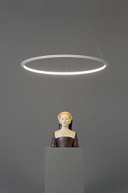 Люстра Circular Inward Light Recessed ø300 черная