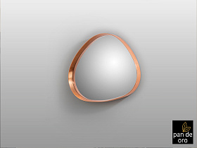 Julie Маленькое зеркало розовое золото