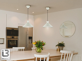 Cono Подвесной светильник 1L перламутровый