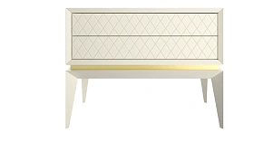 Прикроватная тумбочка Triangle Grace с 2 ящиками 50x62