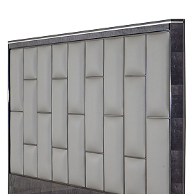 Кровать с мягким изголовьем Bond BOQP11