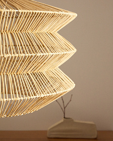 Dakit Абажур подвесного светильника из ротанга 60 x 40 см