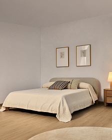 Плед Raylo из хлопка с полосатым узором