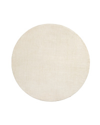 Empuries Круглый белый ковер Ø200 см