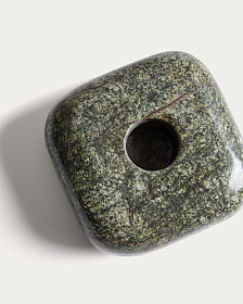 Подсвечник Liren из зеленого мрамора, 3 см