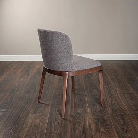 Стул Garbo ткань Loop 19, итальянский орех