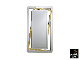 Зеркало Nora золотое