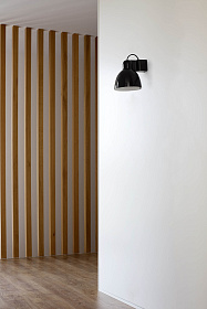 Черный бра Venice ш200 1X E27