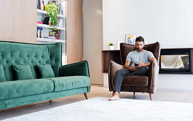 Диван 4-х местный Simone 246 см