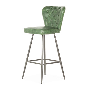 Барный стул в стиле ретро Nordwich зеленый