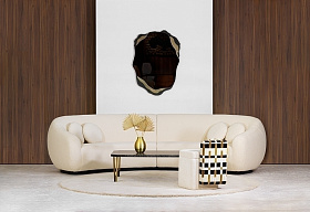 Кофейный столик Ionic Ebony Limed Oak прямоугольный 