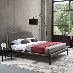 Кровать с решеткой RONDA темный орех V36W1, 176PU