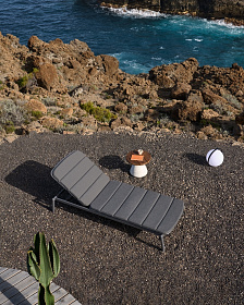 Настольная лампа Lape с черным стальным шлейфом