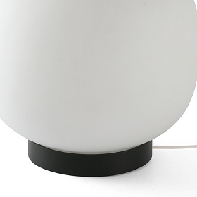 Настольная лампа AMELIA черная 1xE27