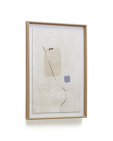 Sormi Картина абстрактная бежевая 50 х 70 см
