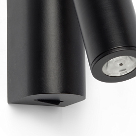 Чёрный настенный светильник ROB  LED 3W 3000K