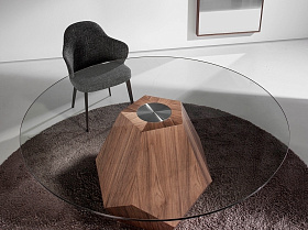 Обеденный стул 4102/A204 обитый тканью и экокожей