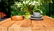 Стол обеденный Alaska TEAK NATURAL-CARBON MATTE 300х100