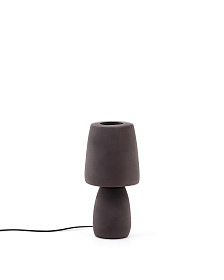 Tandy Настольная лампа из терракоты в коричневом цвете