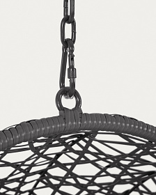 Подвесное кресло Florina темно-серое