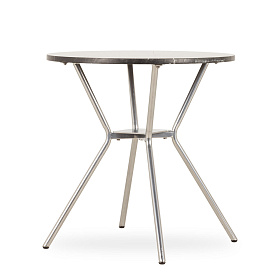 Круглый стол Monika черный мрамор