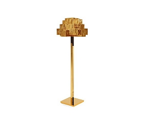 Торшер Inspiring Trees Hammered Golden