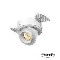 Встраиваемый светильник ALIA TRIMLESS 8W белый 24є 2700K DALI