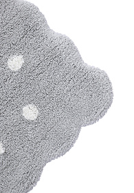 Стираемый ковер MINI Печенька жемчужно-белый 70*100