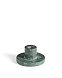 Подсвечник Zalvori из зеленого мрамора, 5 см