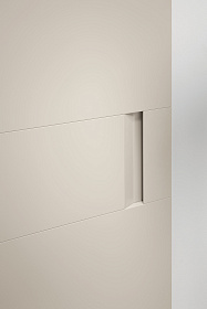 Шкаф-купе Slope 242 x 240 см матовый камень